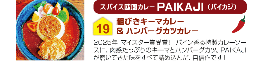 スパイス欧風カレーPAIKAJI