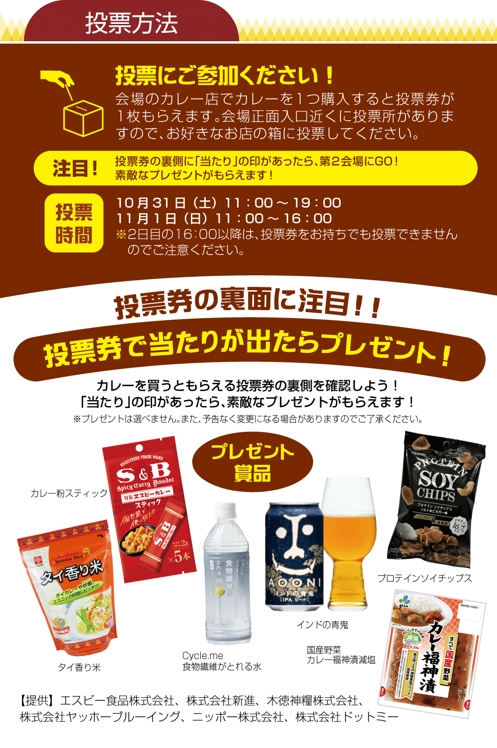 投票方法